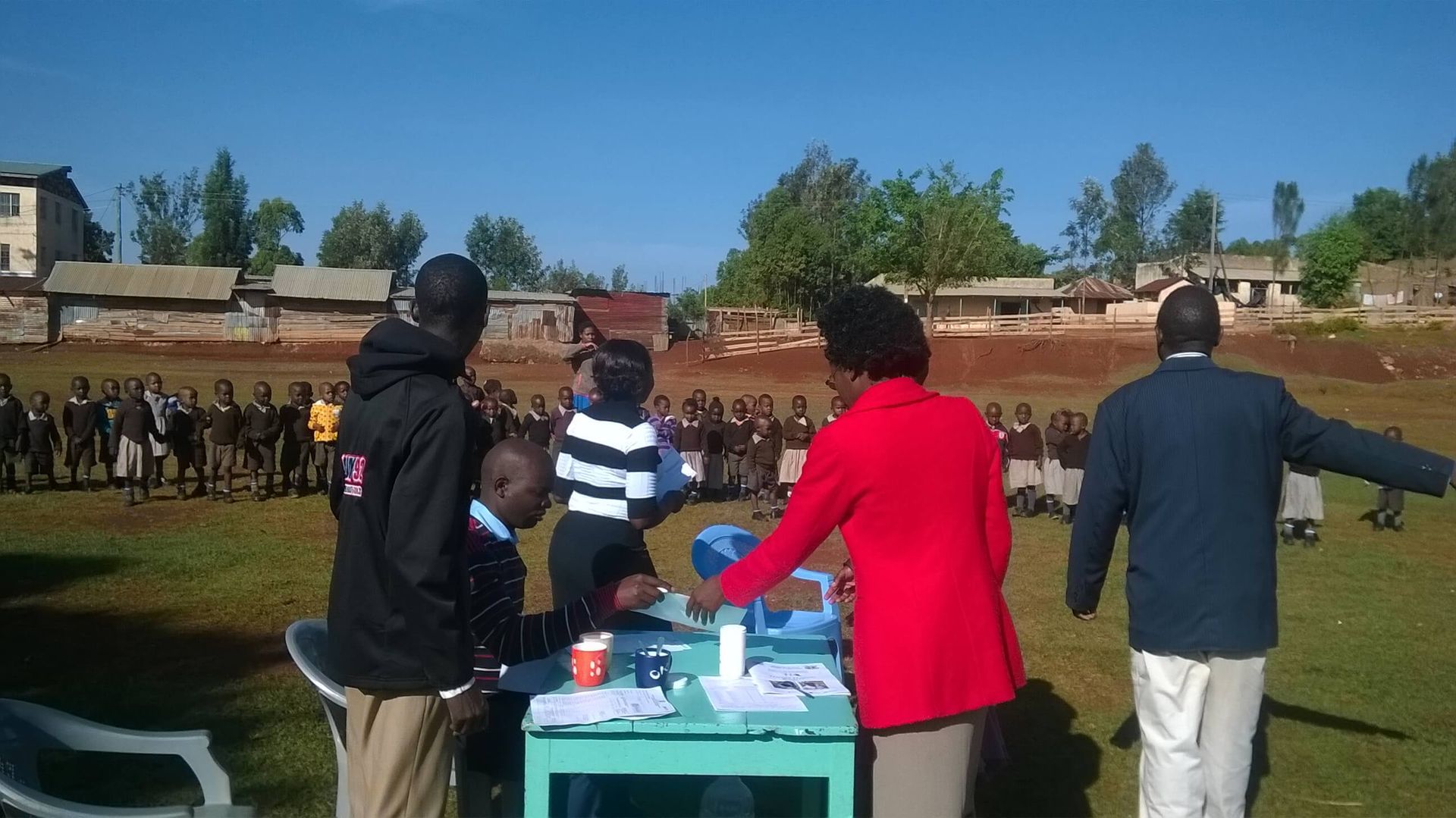 Tabaka Academy pupils performing